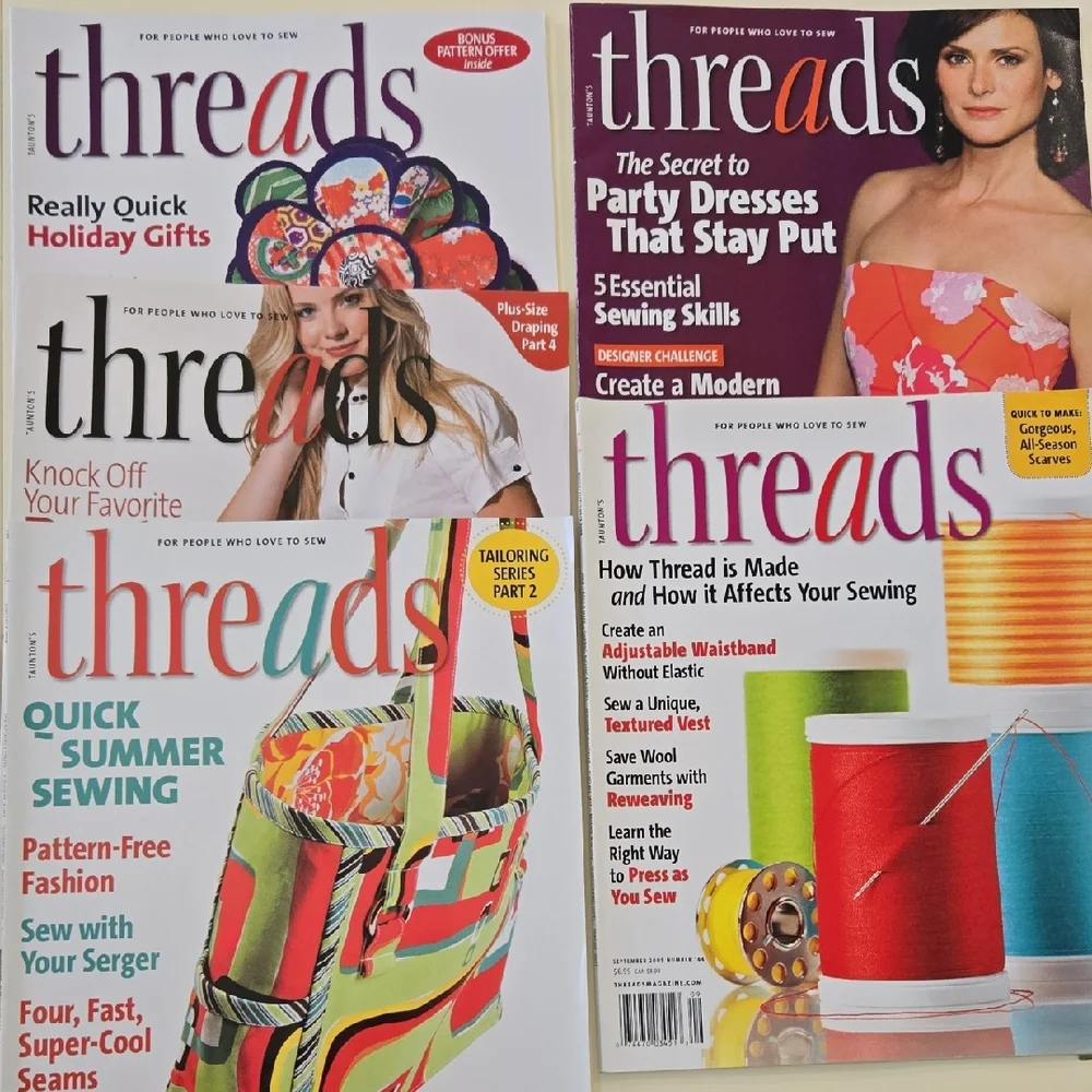 Threads Magazine Collection - Picture 1 of 7